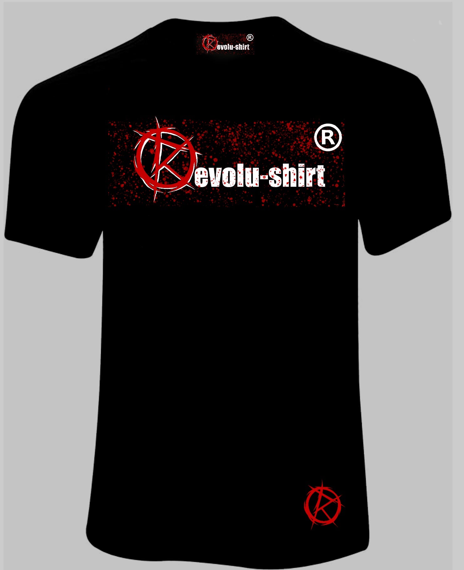 Revolu-shirt black
